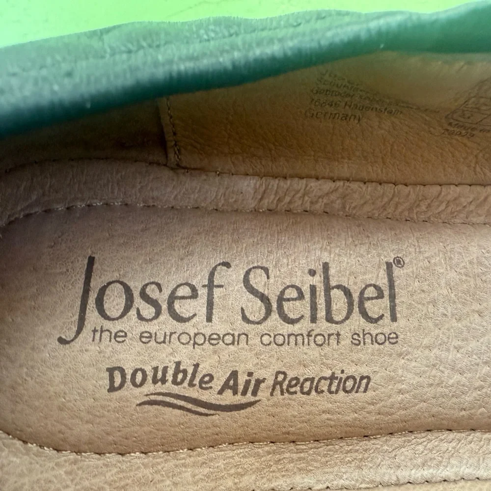 Josef Seibel Pippa‎ 29 Ballet Flat Size 37 leather EUR 37 US 6.5 7 black comfort